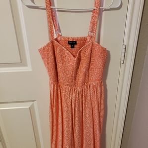 Orange Sundress